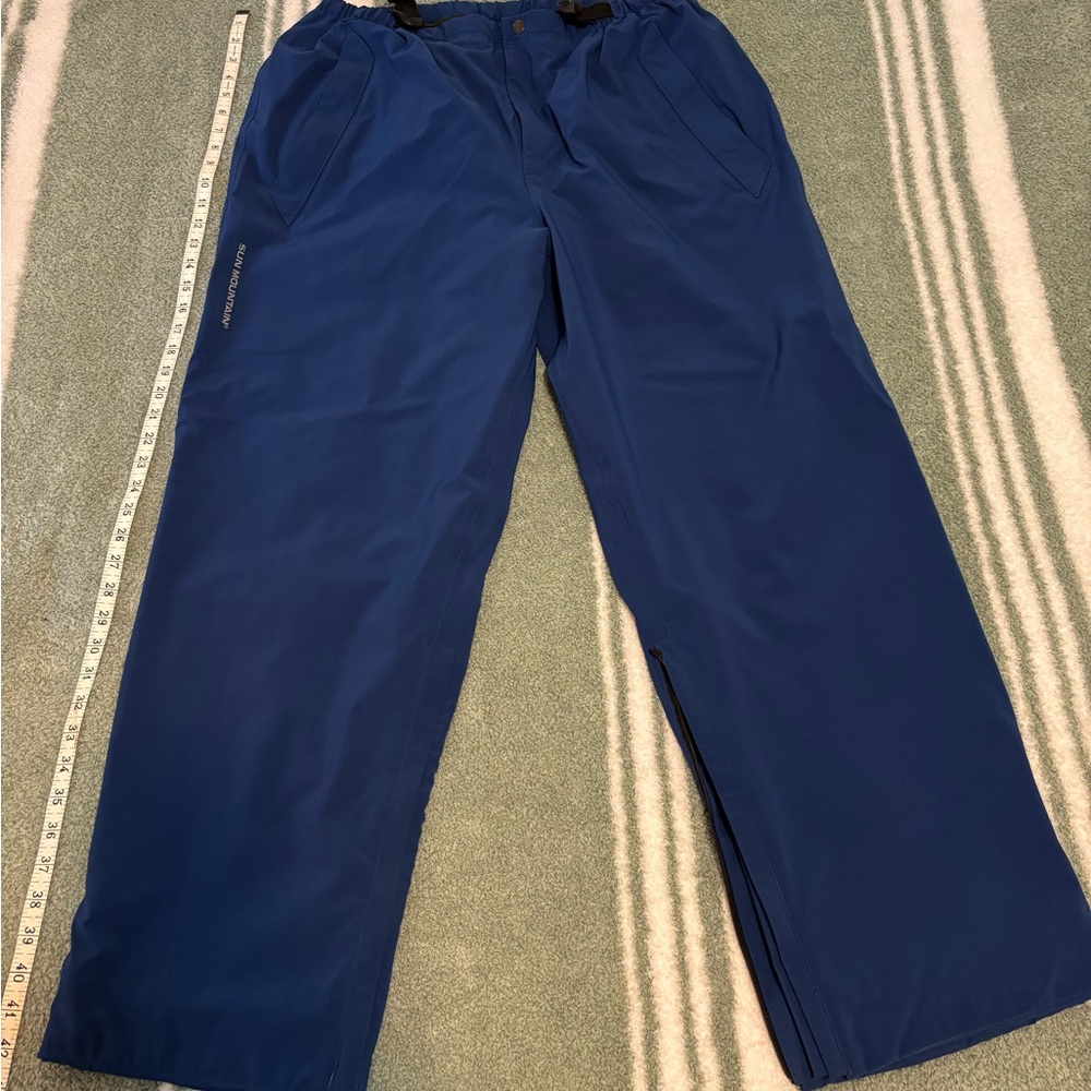 Sun Mountain 38-44” Men's Blue Rain Pants